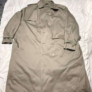 Millennium Collection Thermolite Insulated Trench Coat Beige 56R New